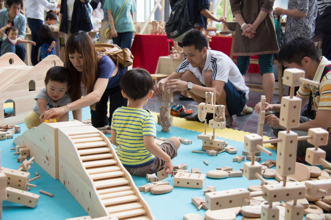 岐阜県木育推進協議会 木工家ウィーク 日本の木のおもちゃ展